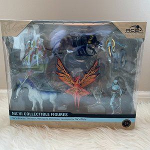 DISNEY PARKS Pandora World Of Avatar Na'vi Collectible Figures Figurines Set 6